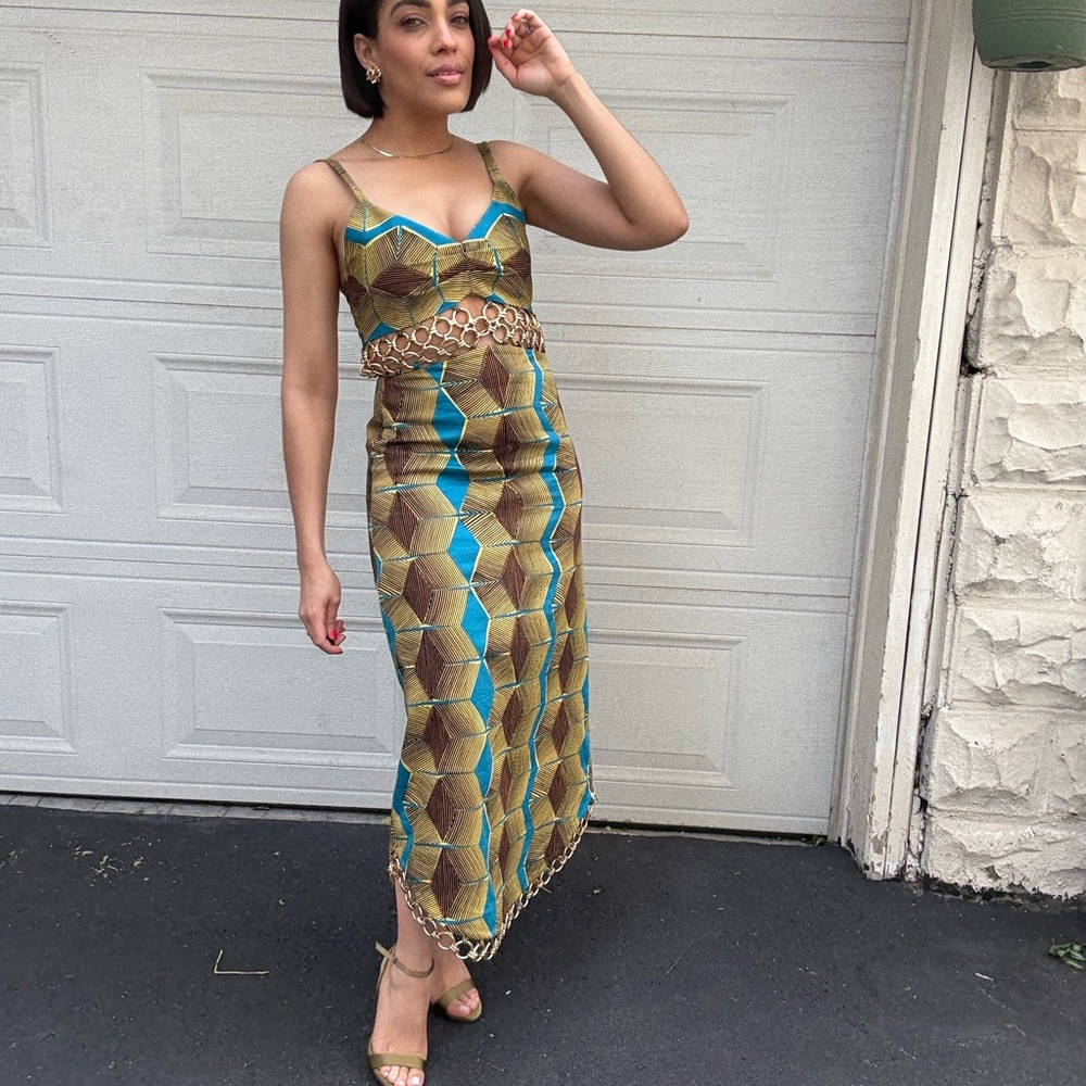 Alexis Sky Midi Dress - Picture 4 of 4